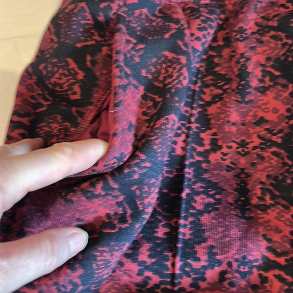 NWT ADIDAS x IVY PARK cherry snakeskin jogger sweat pants size S/M - Picture 12 of 14